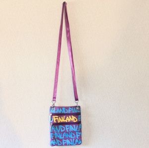 Finland Purple Square Bag